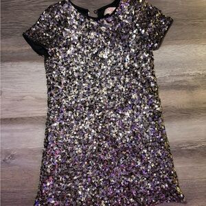 Sparkling Sequin Kids Dress
